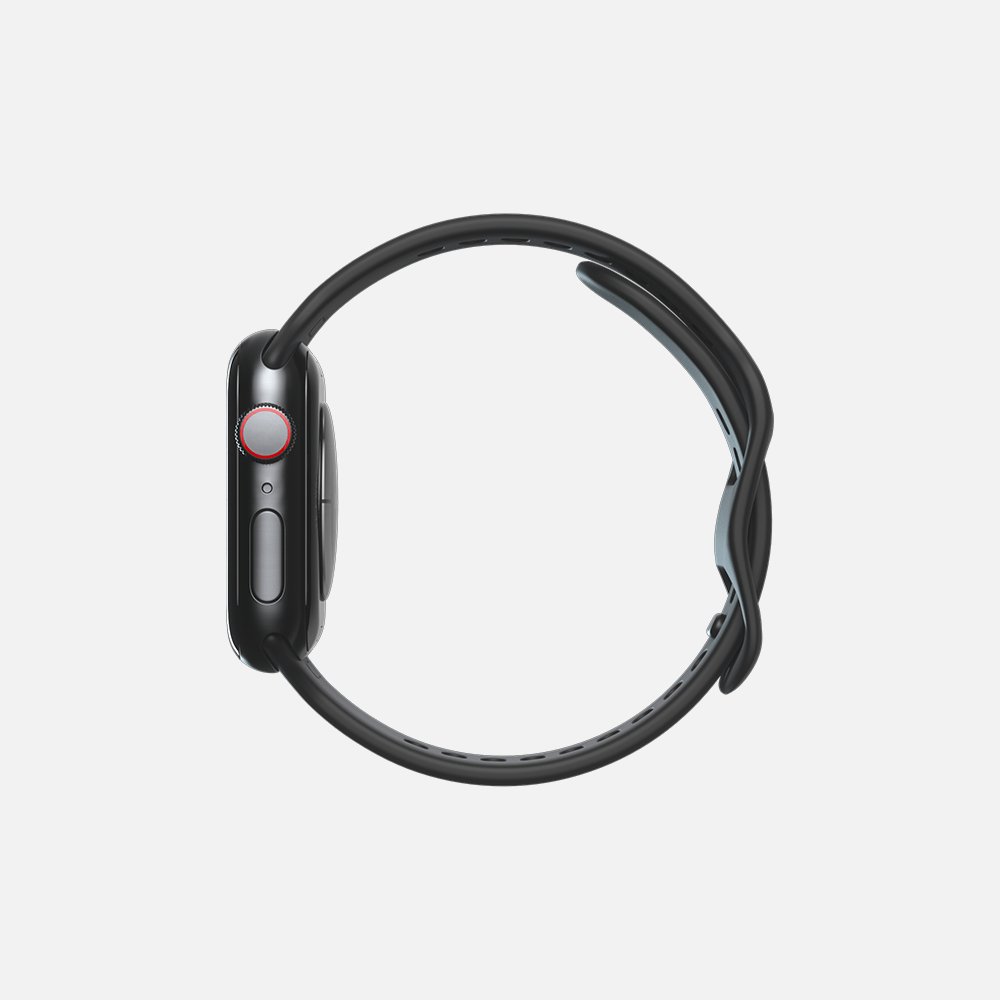 Sport Band For Apple Watch - Black - 42/44/45mm - Marca Deals - Hitch