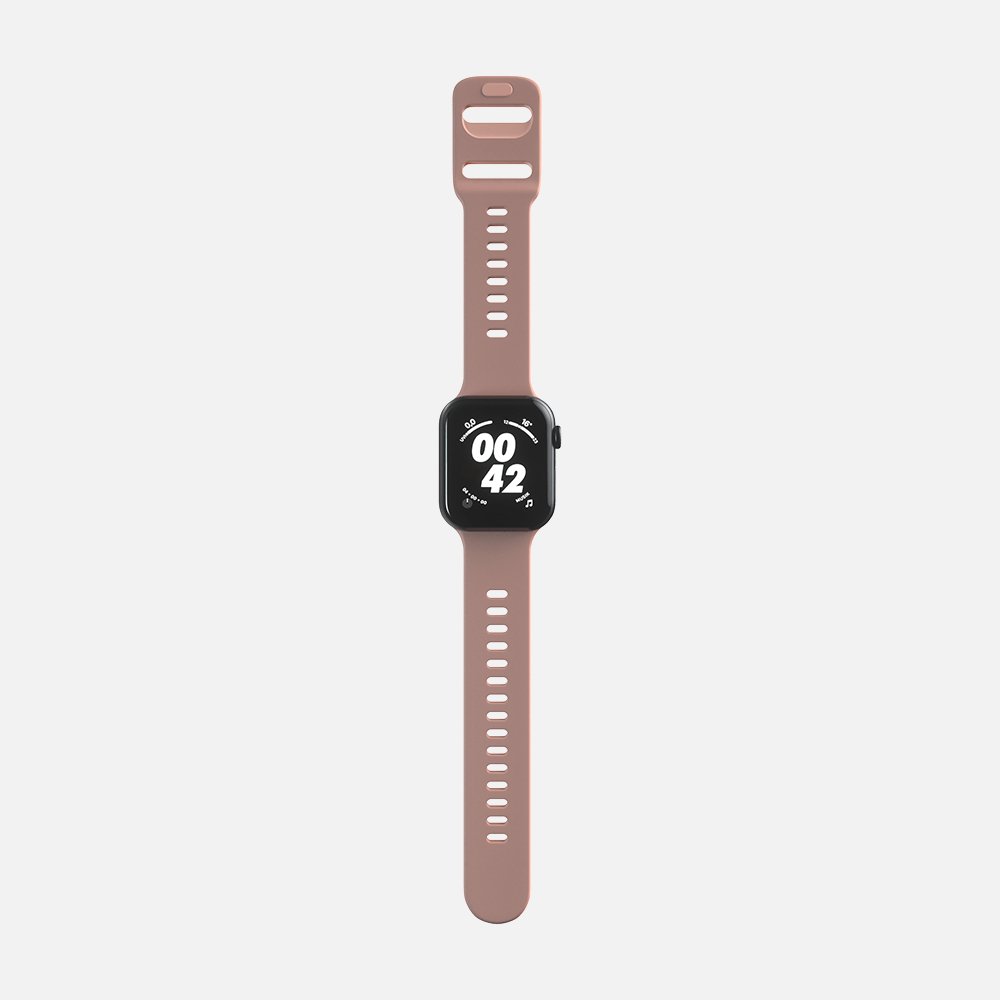 Sport Band For Apple Watch - Dust Rose - 42/44/45mm - Marca Deals - Hitch