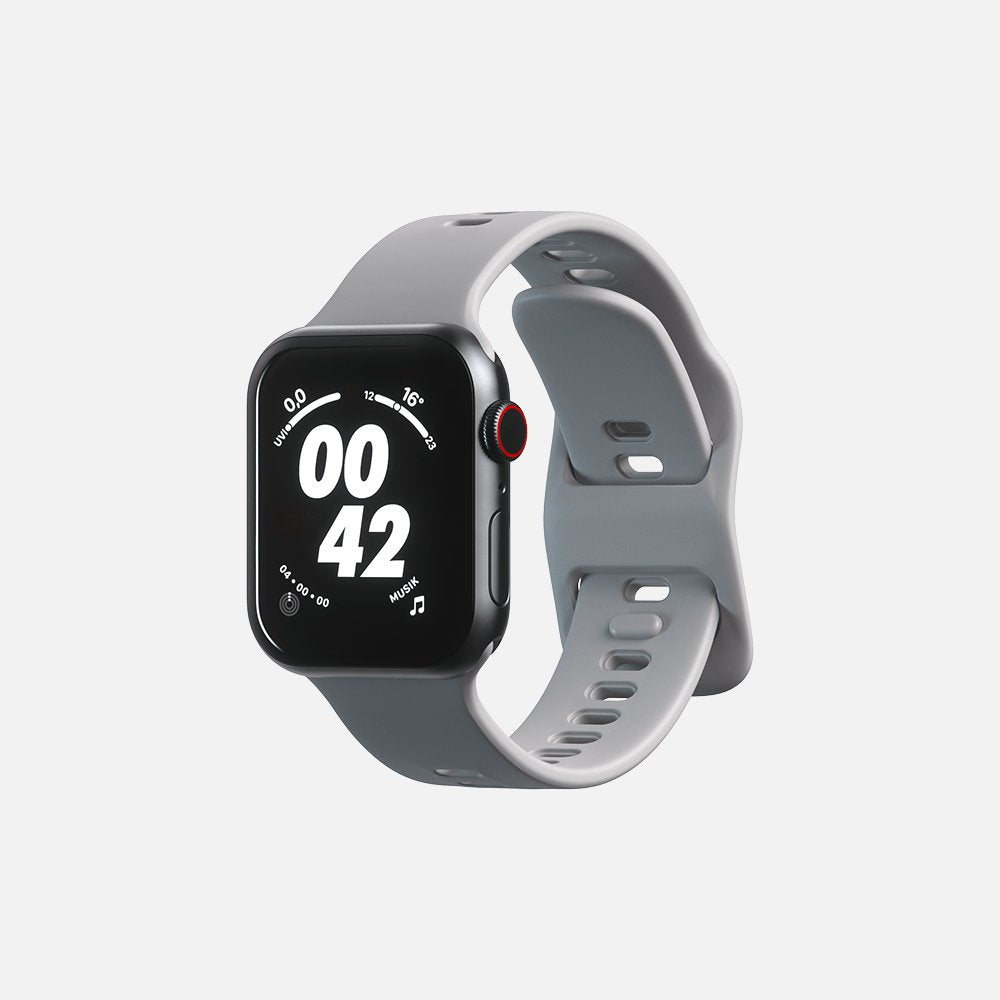Sport Band For Apple Watch - Gray - 42/44/45mm - Marca Deals - Hitch