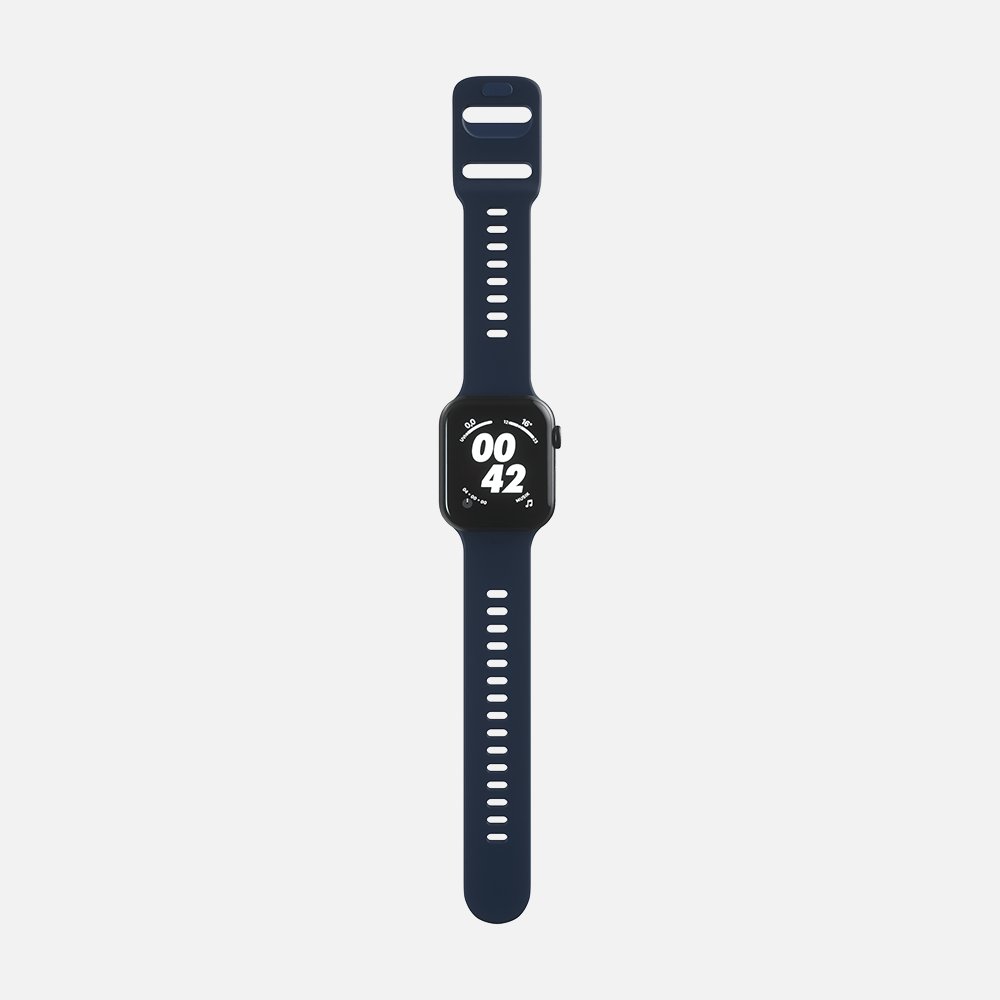 Sport Band For Apple Watch - Navy - 42/44/45mm - Marca Deals - Hitch