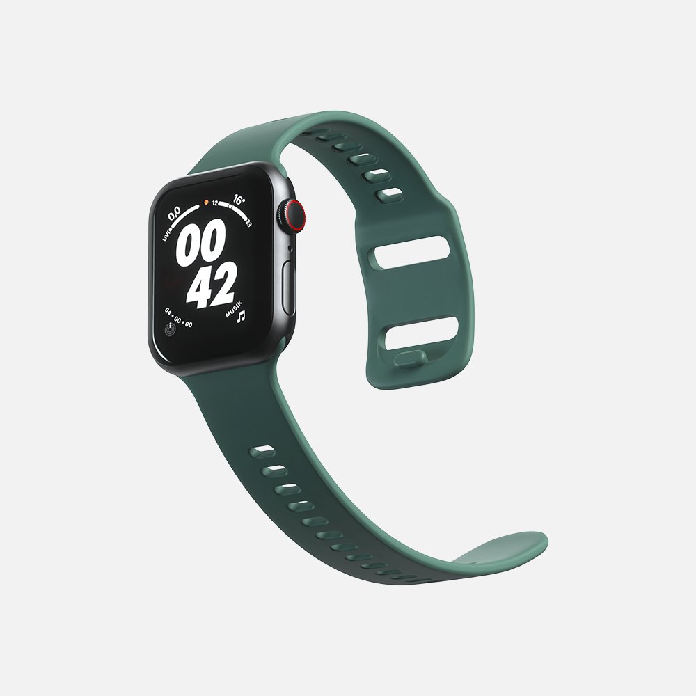 Sport Band For Apple Watch - Ocean Green - 42/44/45mm - Marca Deals - Hitch