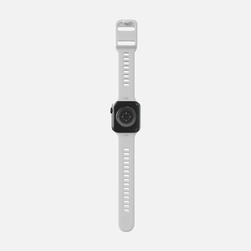 Sport Band For Apple Watch - White - 42/44/45mm - Marca Deals - Hitch