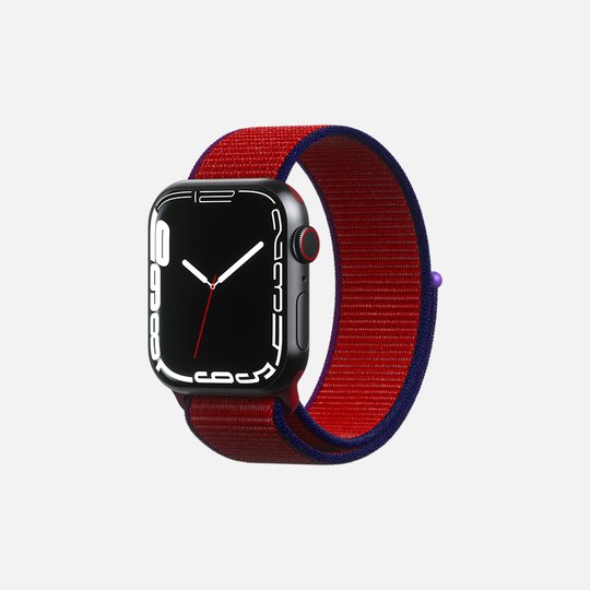 Sport Loop For Apple Watch - Red - 42/44/45 - Marca Deals - Hitch