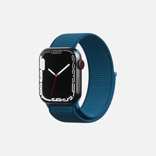 Sport Loop For Apple Watch - Sapphire Blue - 42/44/45 - Marca Deals - Hitch