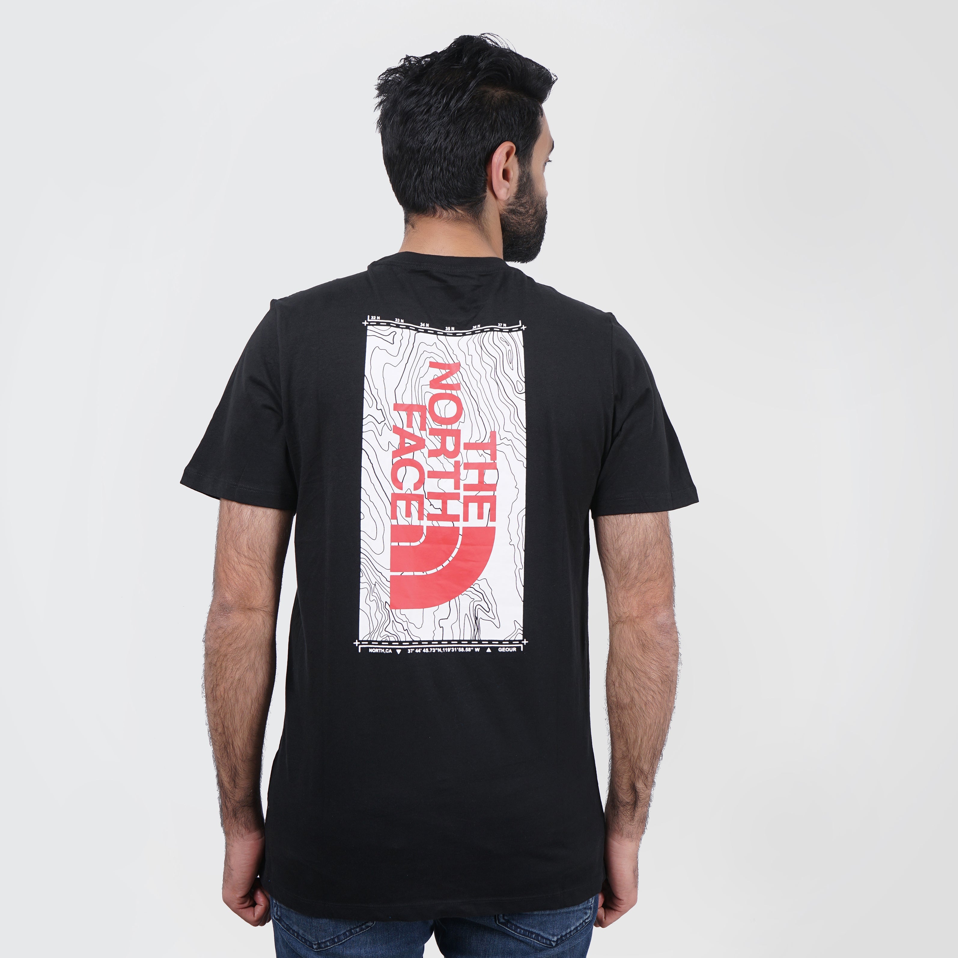 The North Face Printed Black T-Shirt - Marca Deals - The North Face