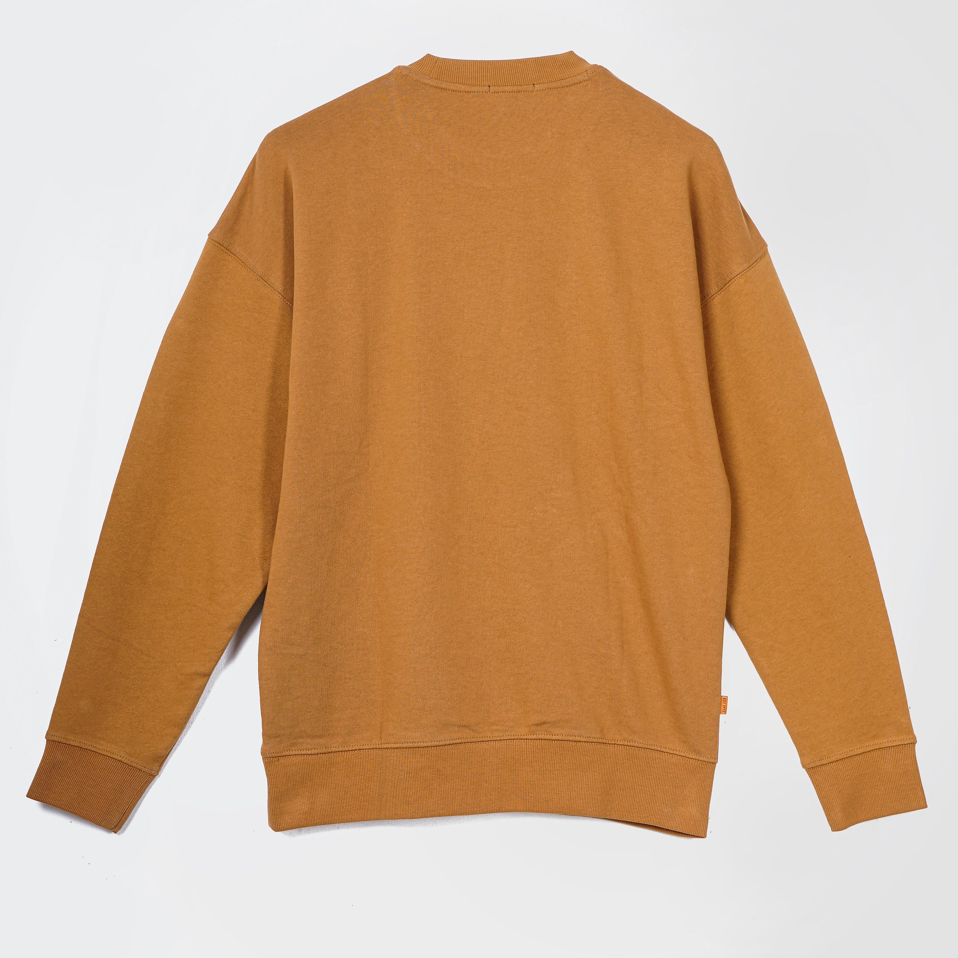 Timberland Printed Dark Orange Sweatshirt - Marca Deals - Timberland