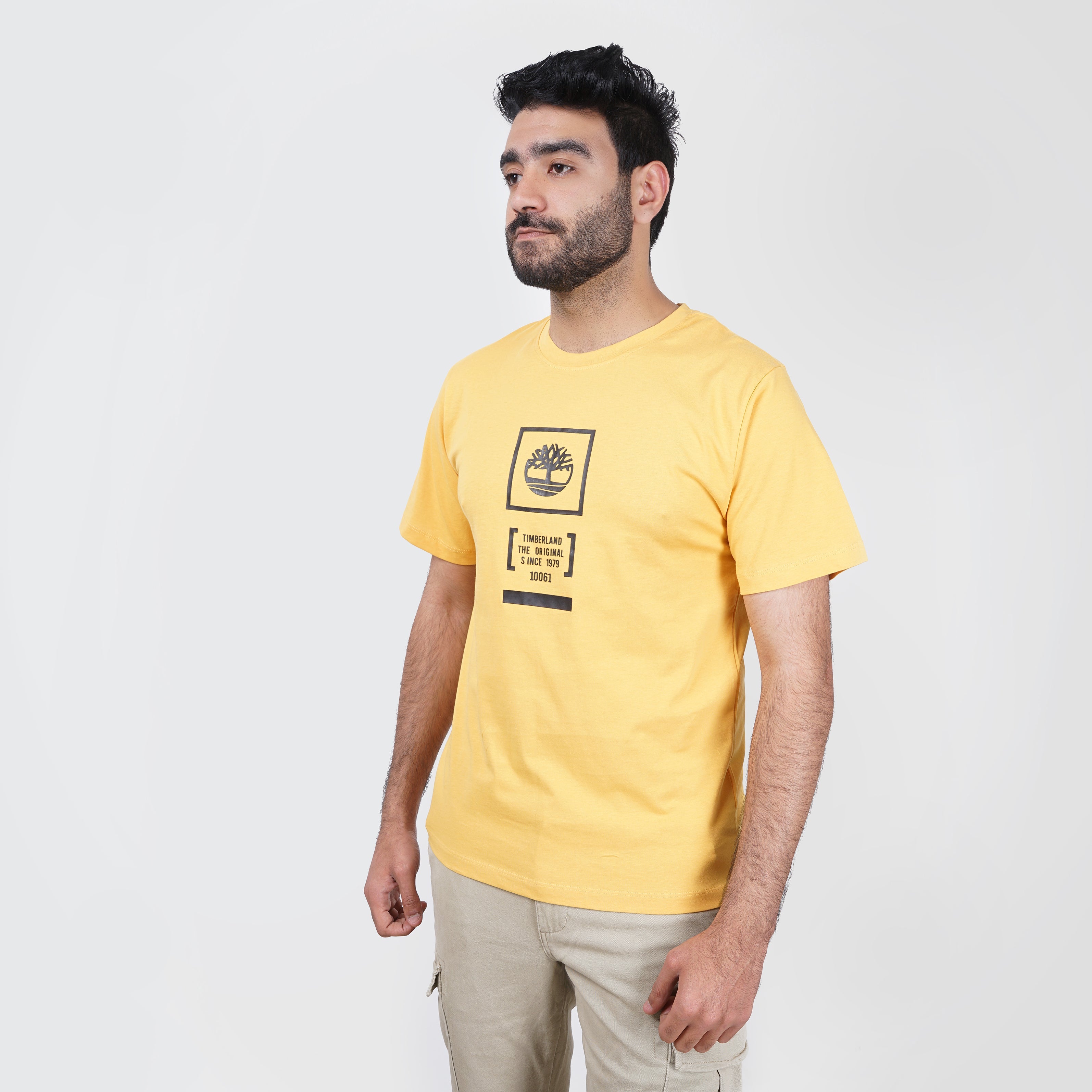 Timberland Printed Yellow T-Shirt - Marca Deals - Timberland