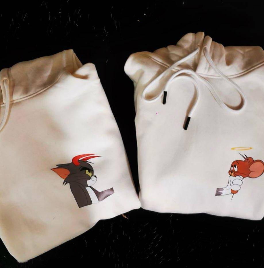 Tom & Jerry Oversized Hoodies (Package Of Two) - Marca Deals - Design Kaf