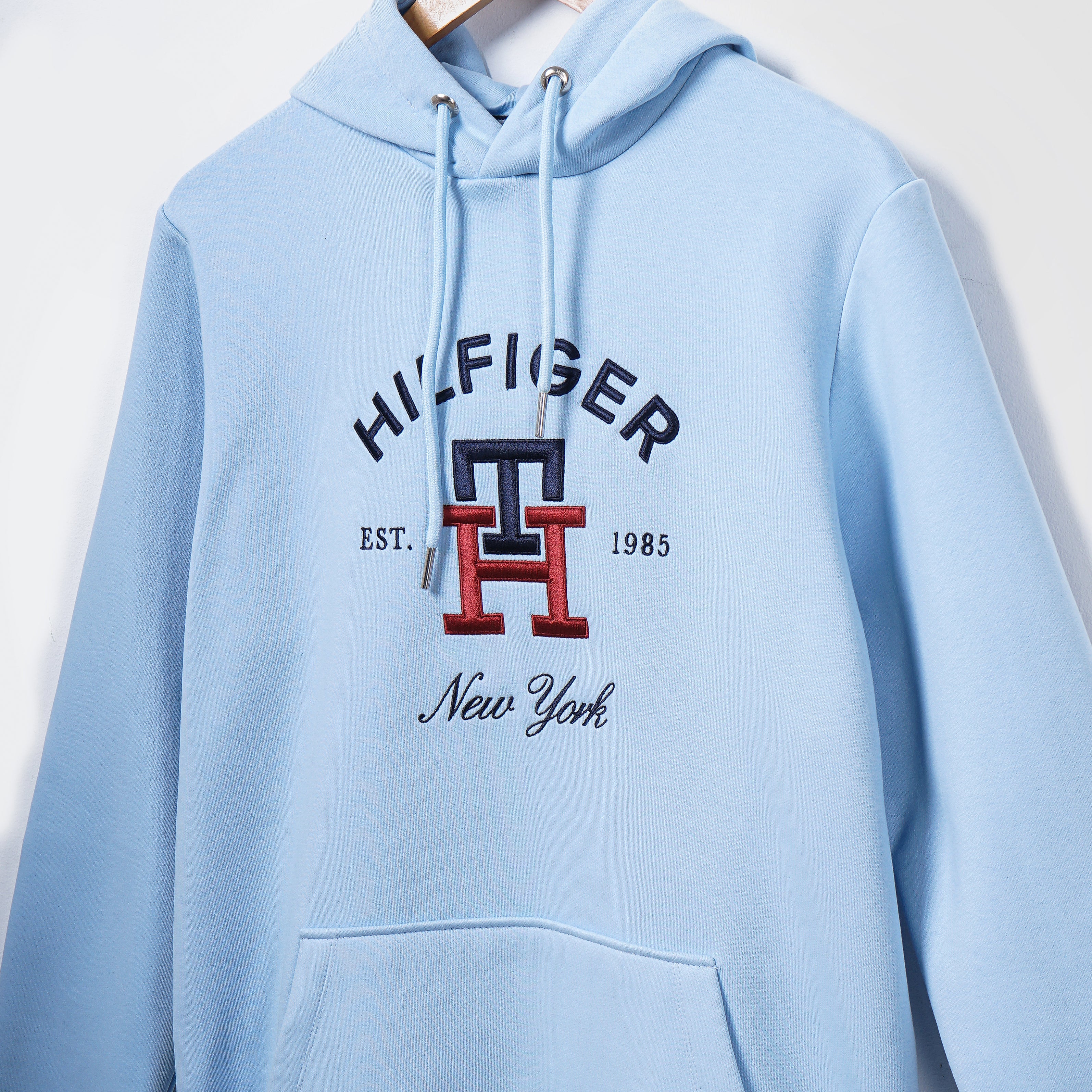 Tommy Hilfiger Baby Blue Hoodie - Marca Deals - Tommy Hilfiger