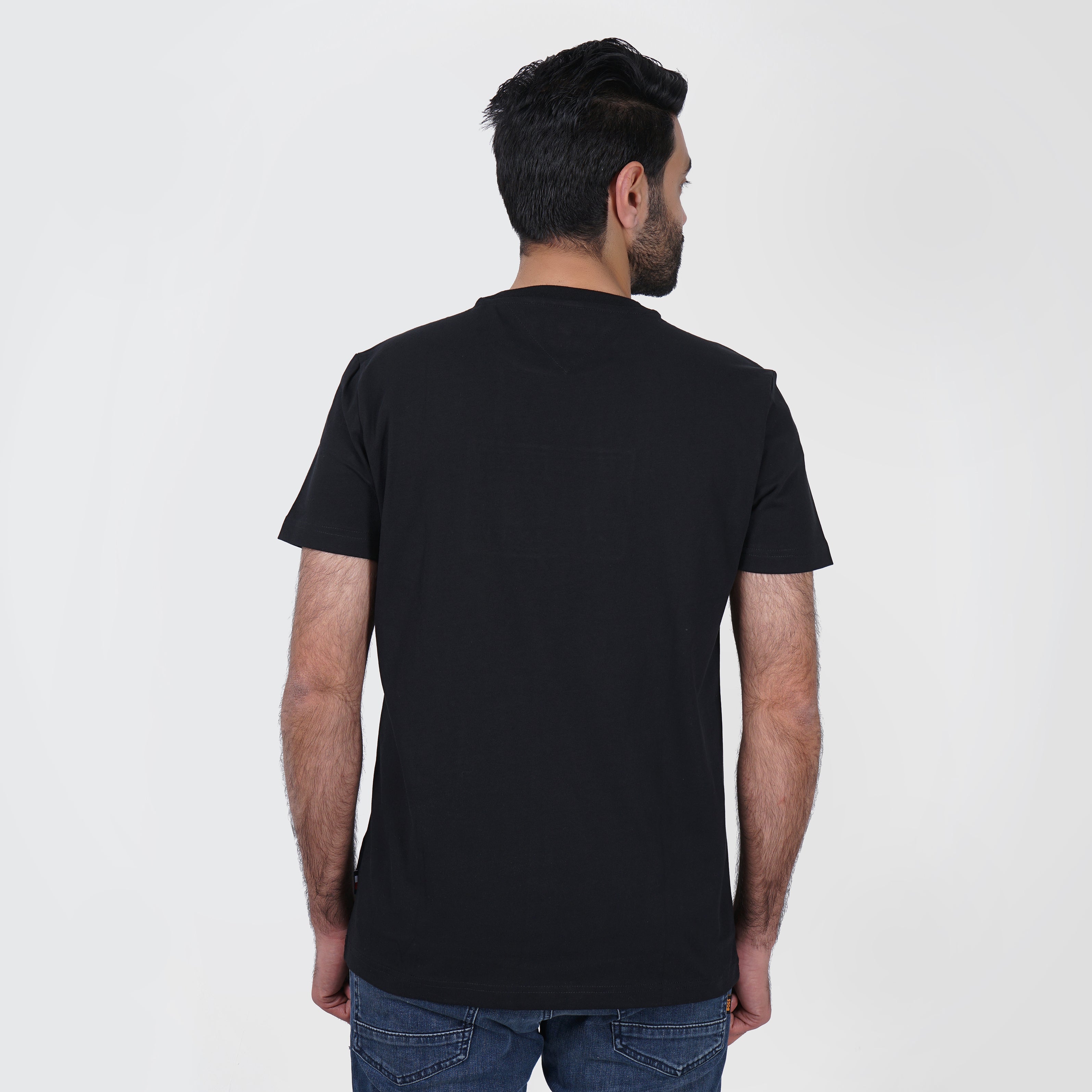 TOMMY HILFIGER ICON BADGE T-SHIRT IN Black - Marca Deals - Tommy Hilfiger