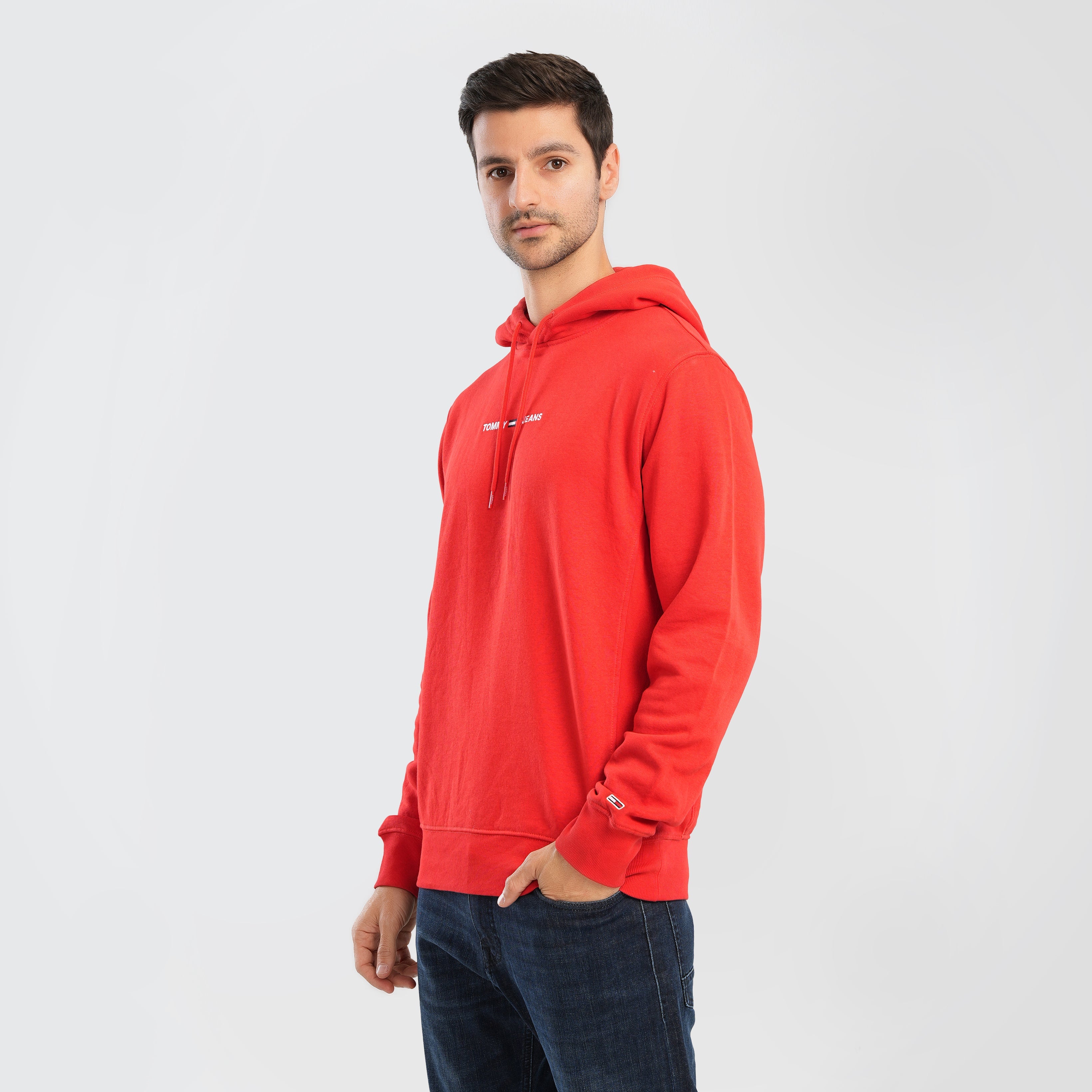 Tommy Hilfiger Logo Stitched Hoodie - Marca Deals - Tommy Hilfiger