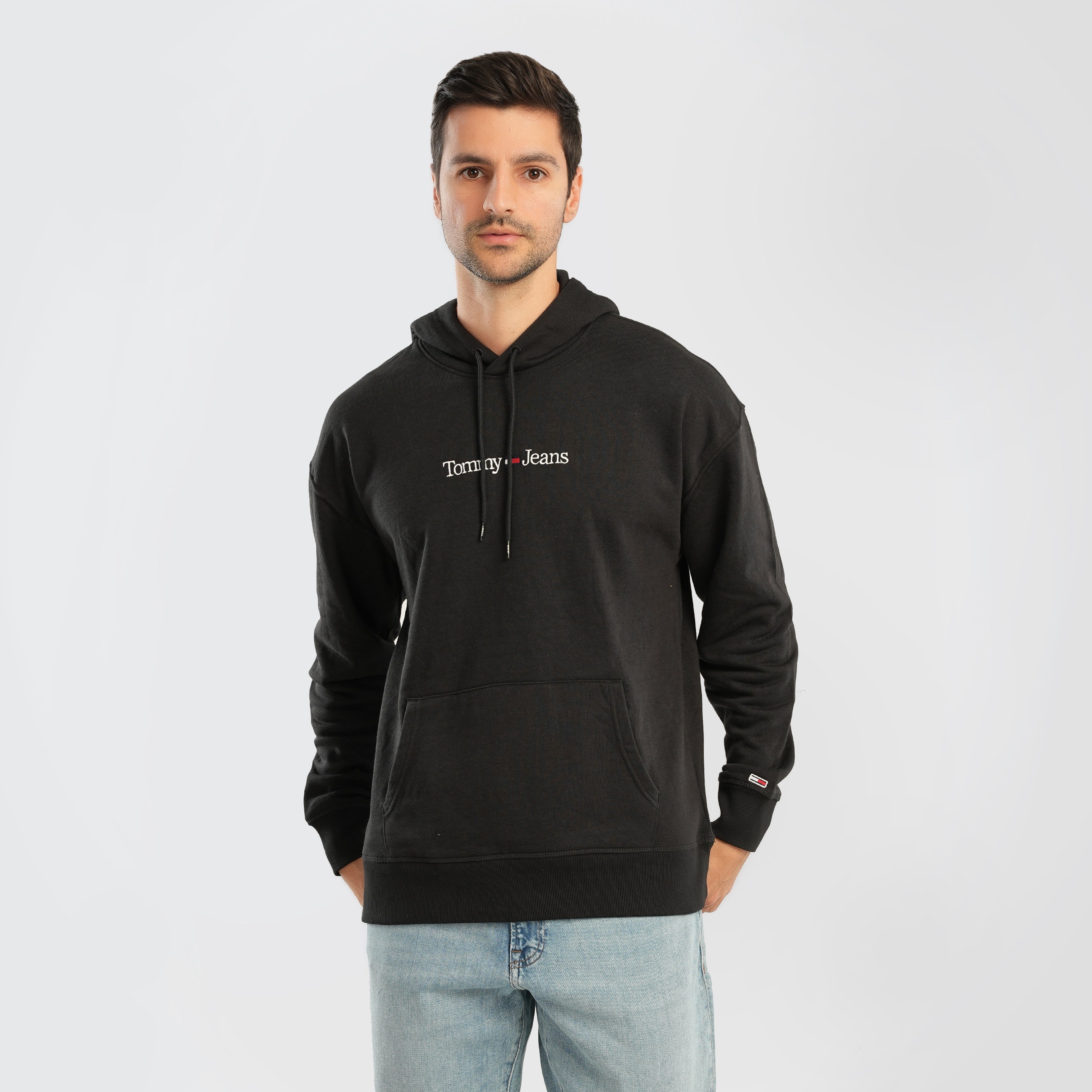 Tommy Hilfiger Logo Stitched Hoodie - Marca Deals - Tommy Hilfiger