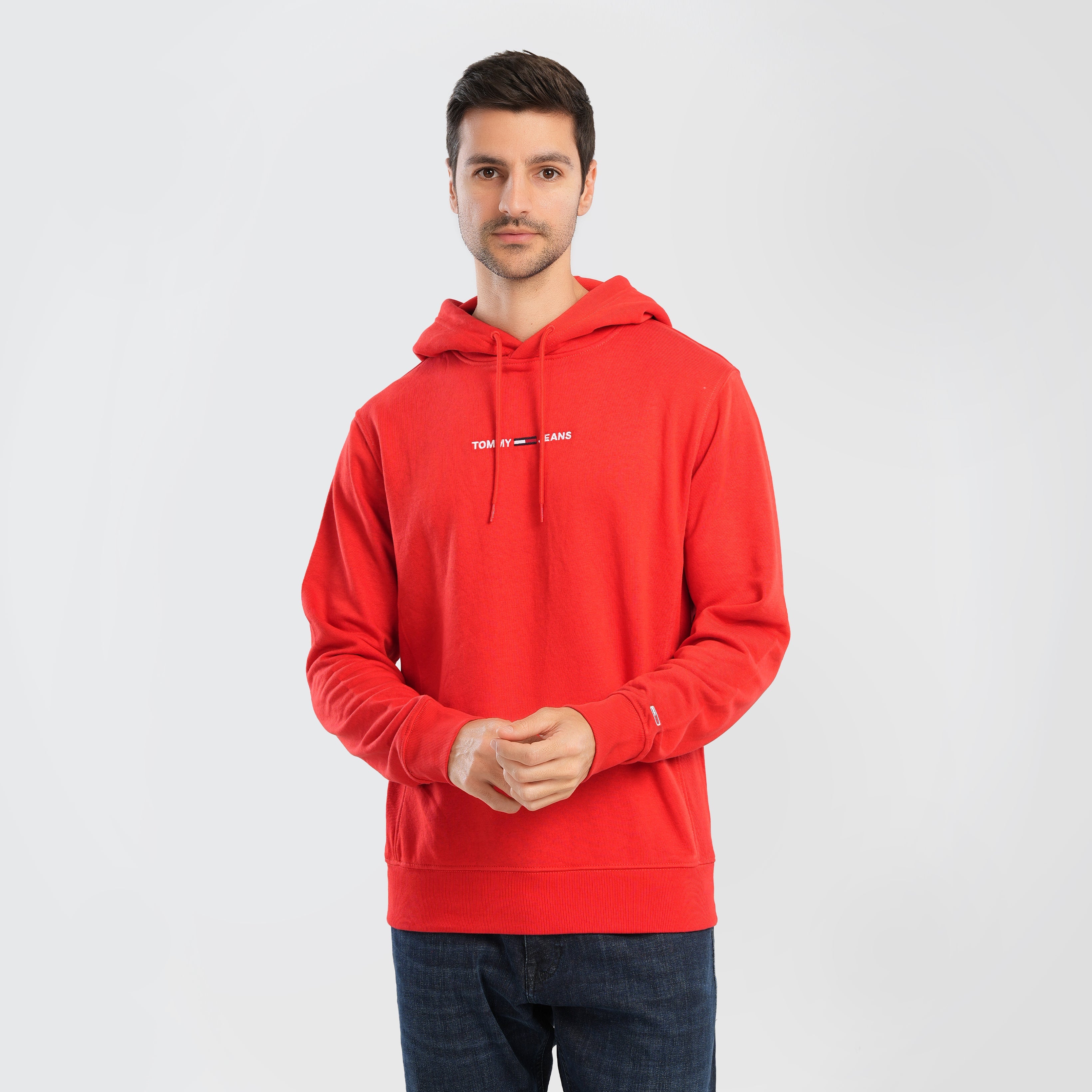 Tommy Hilfiger Logo Stitched Hoodie - Marca Deals - Tommy Hilfiger