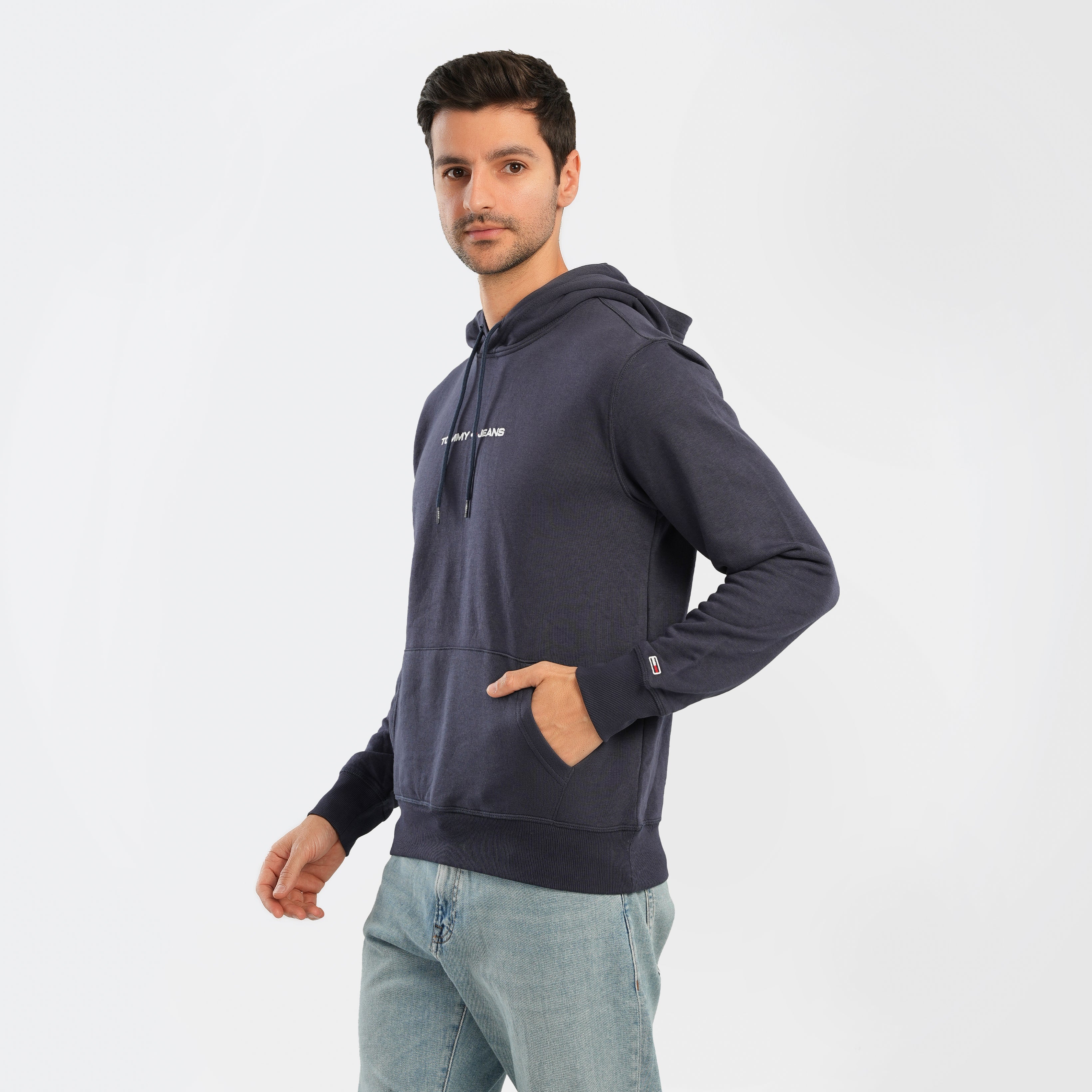 Tommy Hilfiger Logo Stitched Hoodie - Marca Deals - Tommy Hilfiger