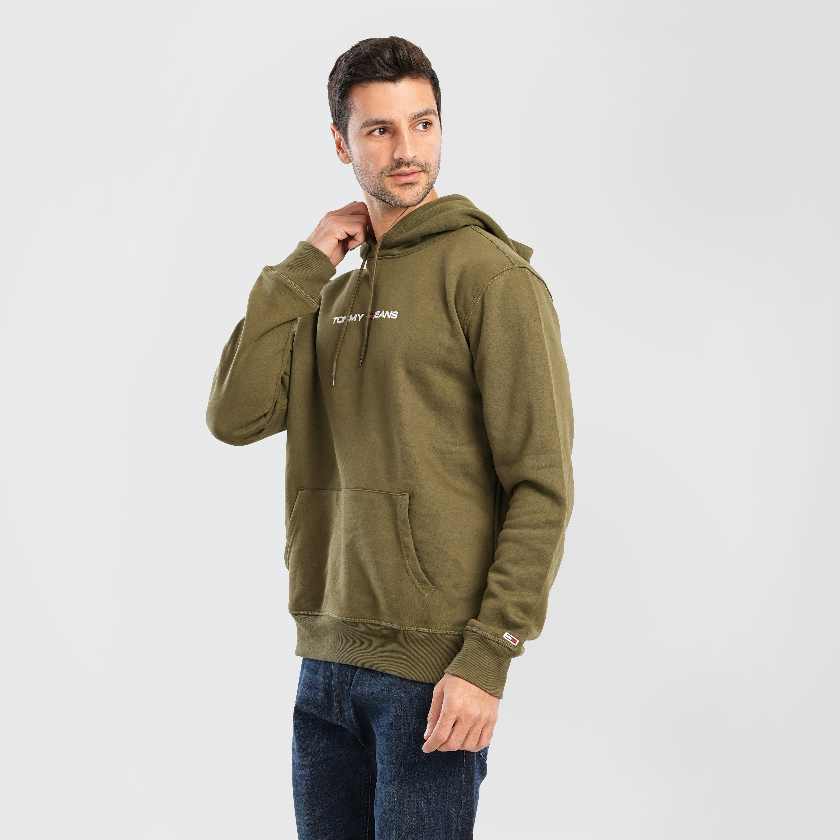 Tommy Hilfiger Logo Stitched Hoodie - Marca Deals - Tommy Hilfiger