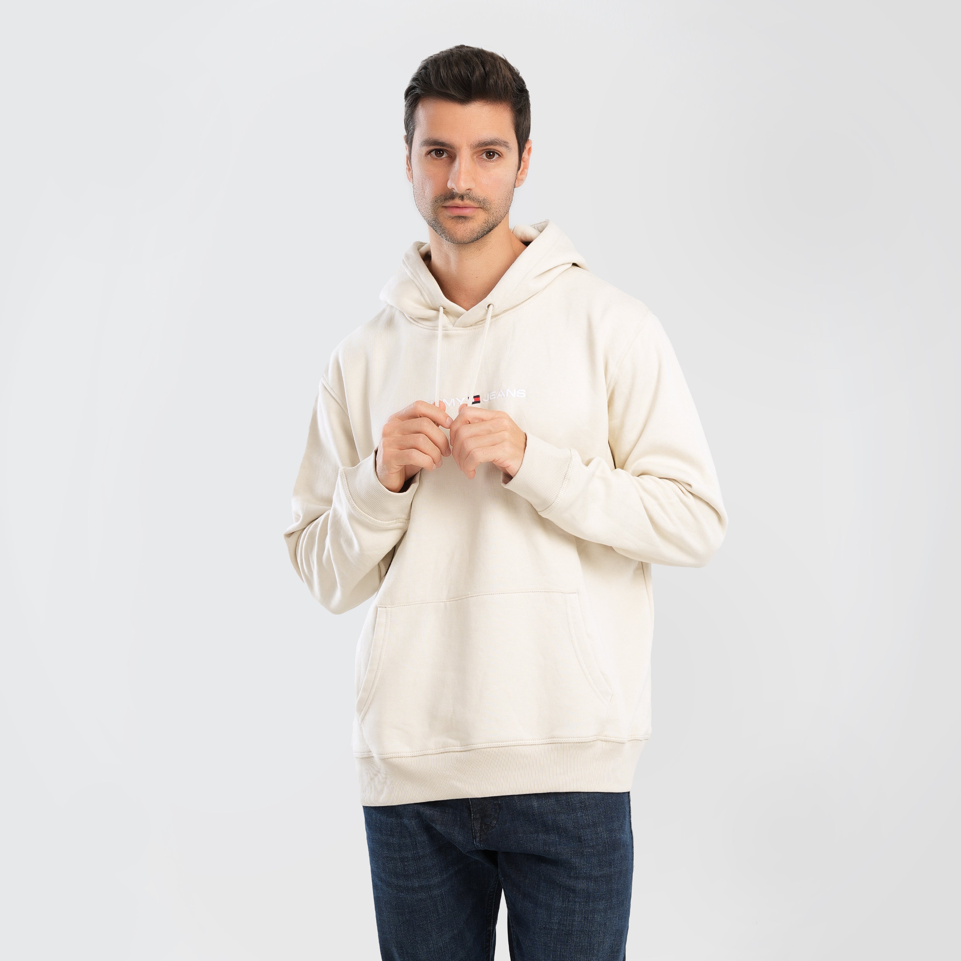 Tommy Hilfiger Logo Stitched Hoodie - Marca Deals - Tommy Hilfiger