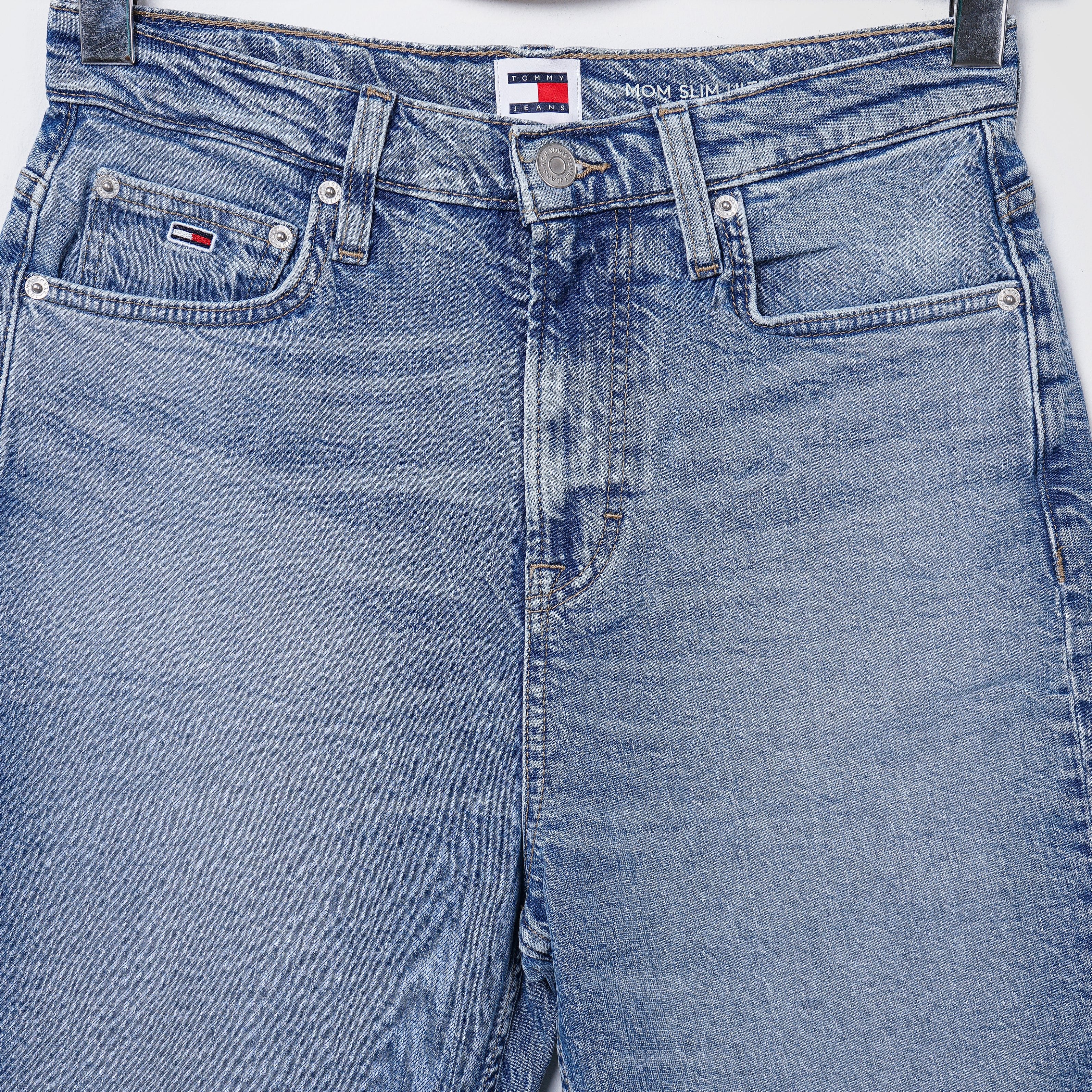 Tommy Hilfiger Mom Slim Ultra High Light Jeans - Marca Deals - Tommy Hilfiger