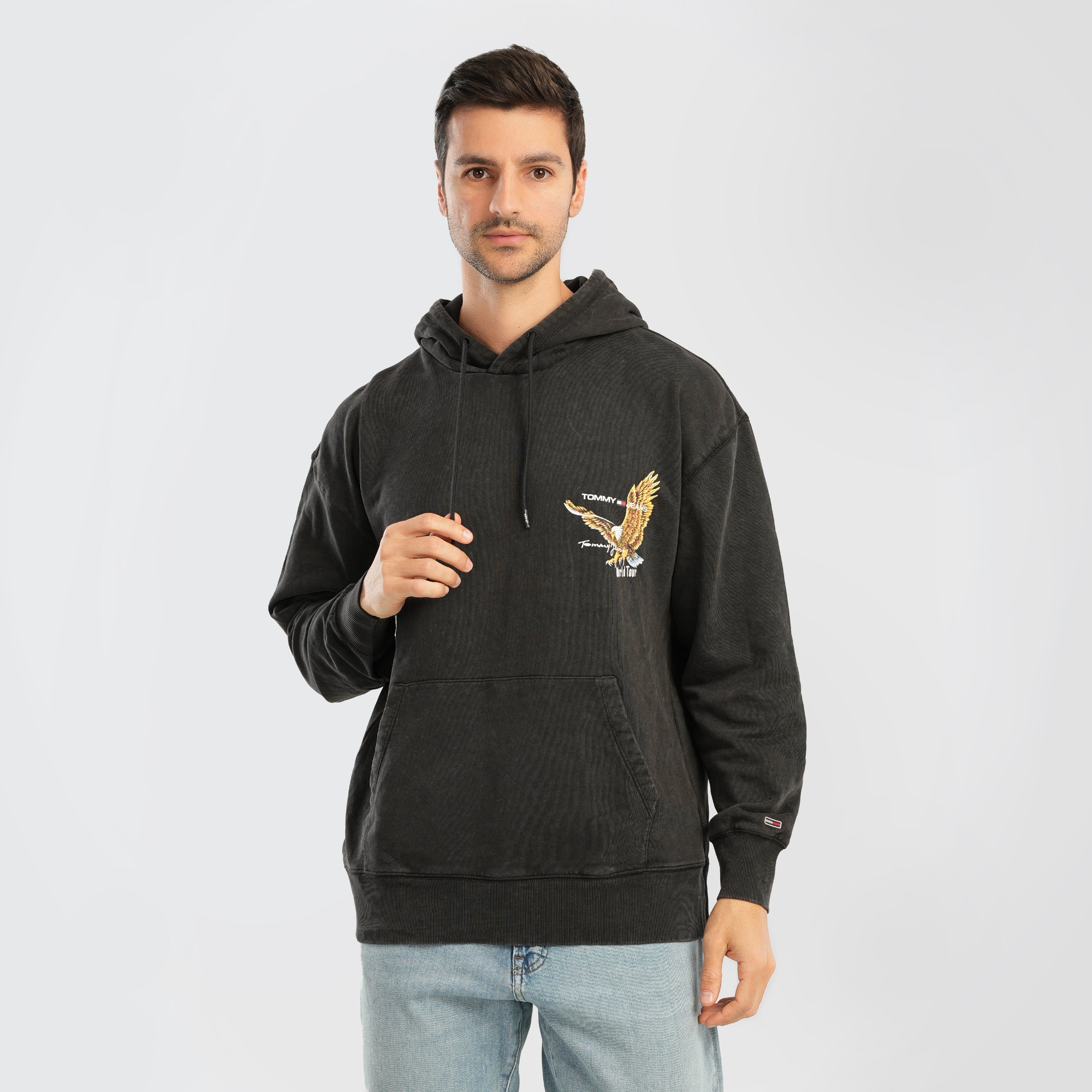 Tommy Hilfiger Printed Hoodie - Marca Deals - Tommy Hilfiger