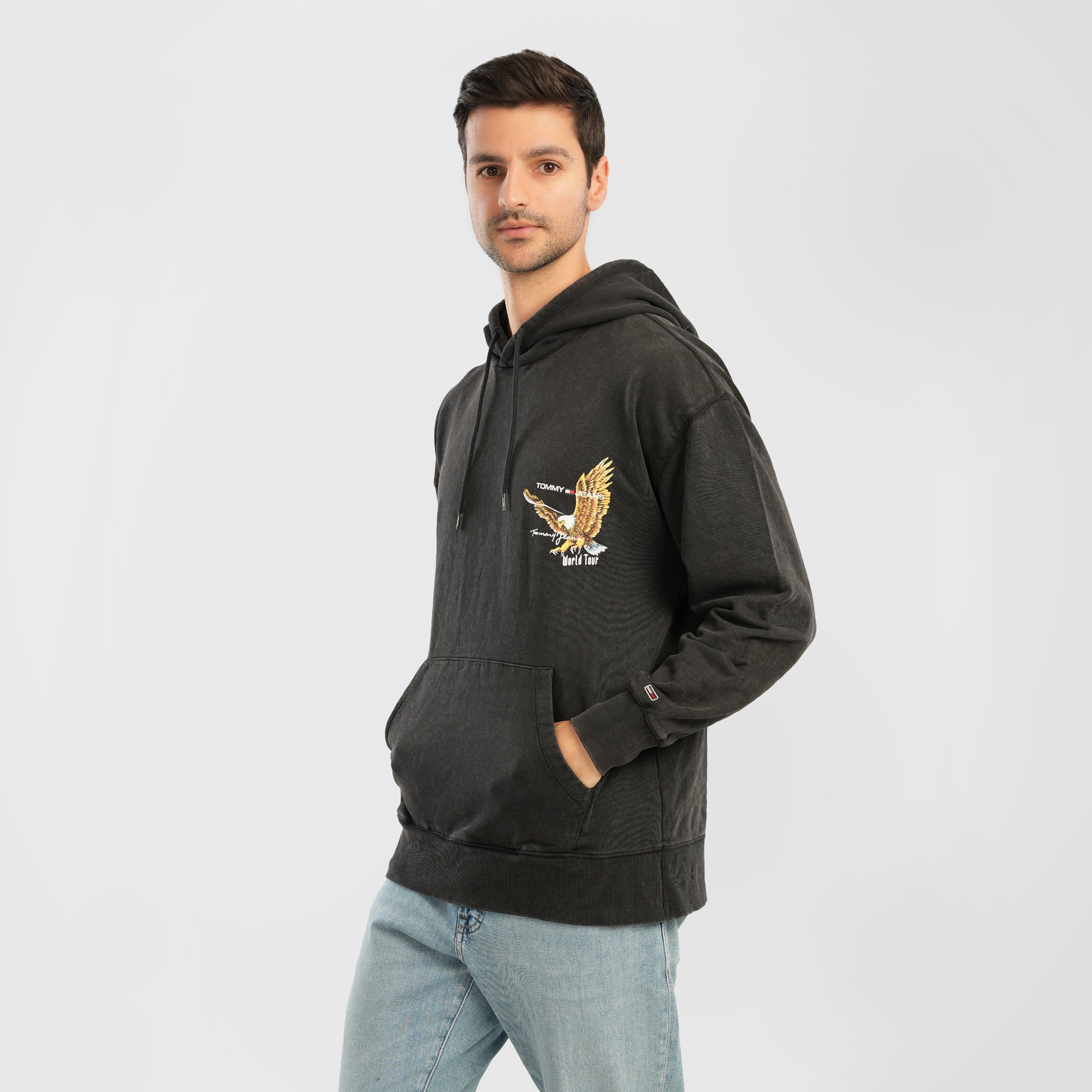 Tommy Hilfiger Printed Hoodie - Marca Deals - Tommy Hilfiger