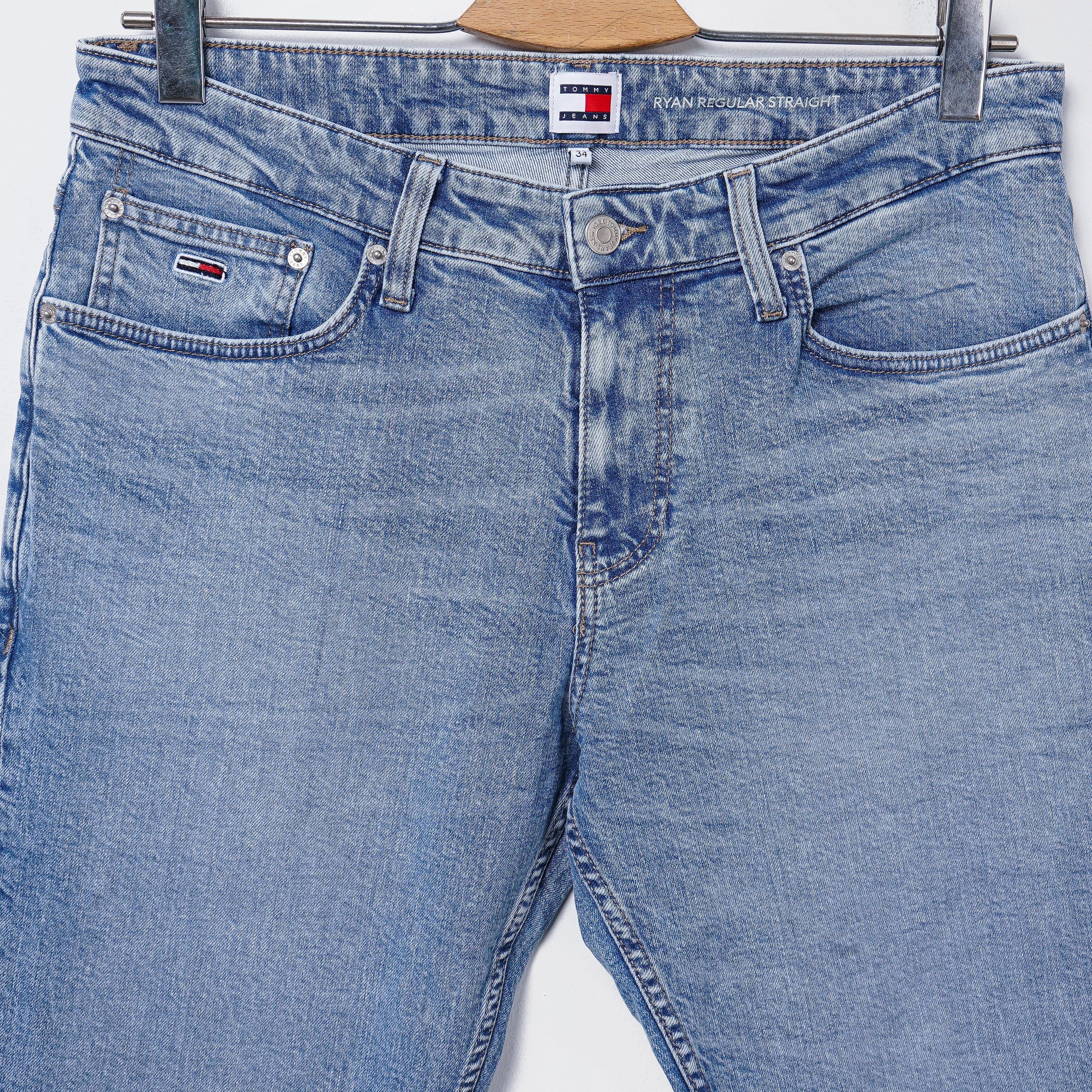 Tommy Hilfiger Ryan Regular Straight Blue Jeans - Marca Deals - Tommy Hilfiger