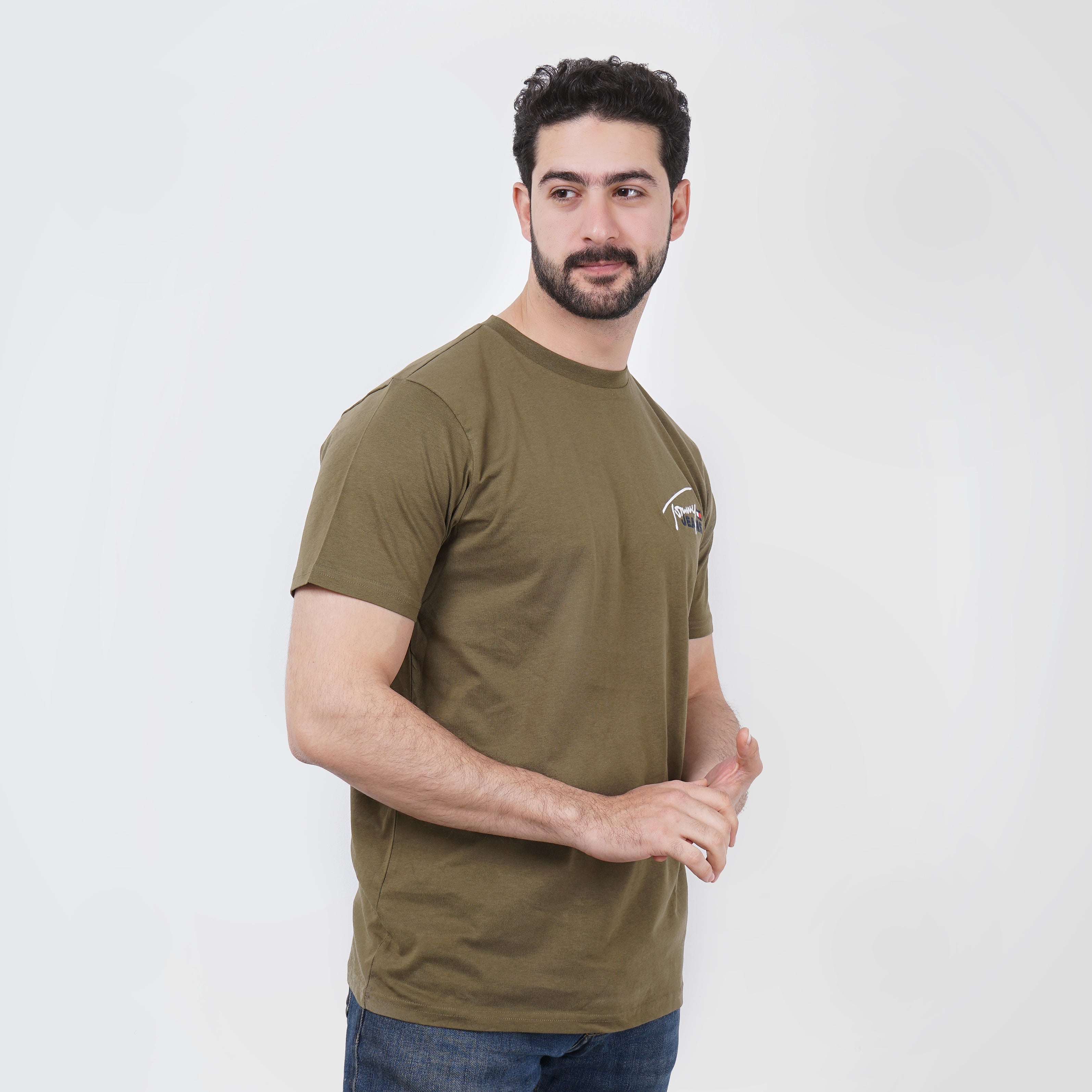 Tommy Jeans Logo Stitched Tee - Marca Deals - Tommy Hilfiger